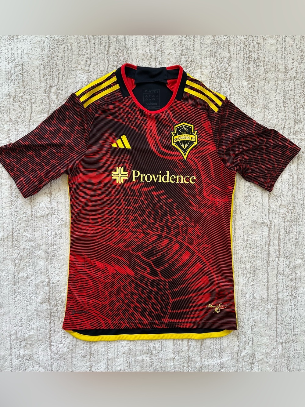 Seattle Sounders FC Bruce Lee Jersey YOUTH XL 15-16Y Adidas